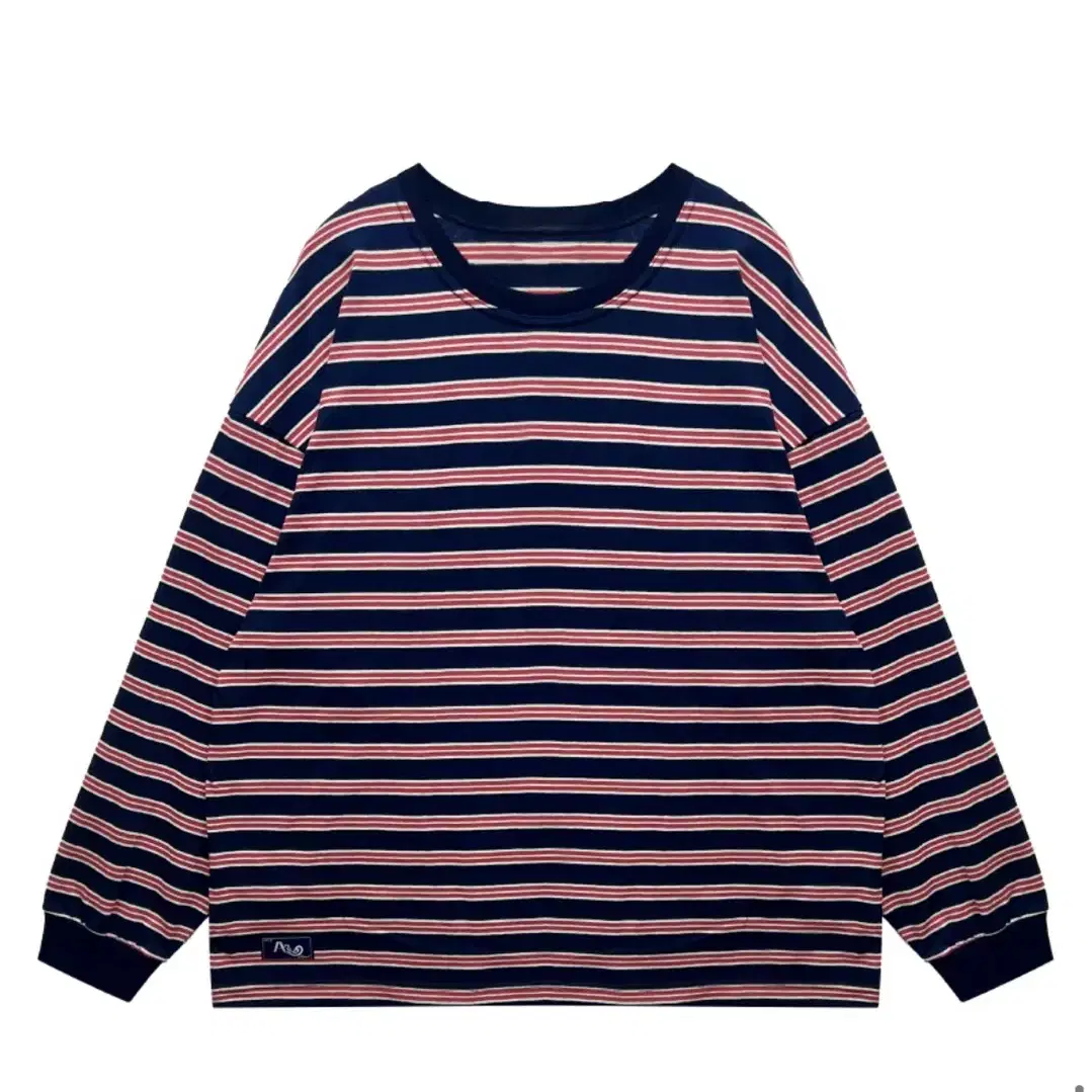 아리 JERRY STRIPE OVERFIT LONG SLEEVE T