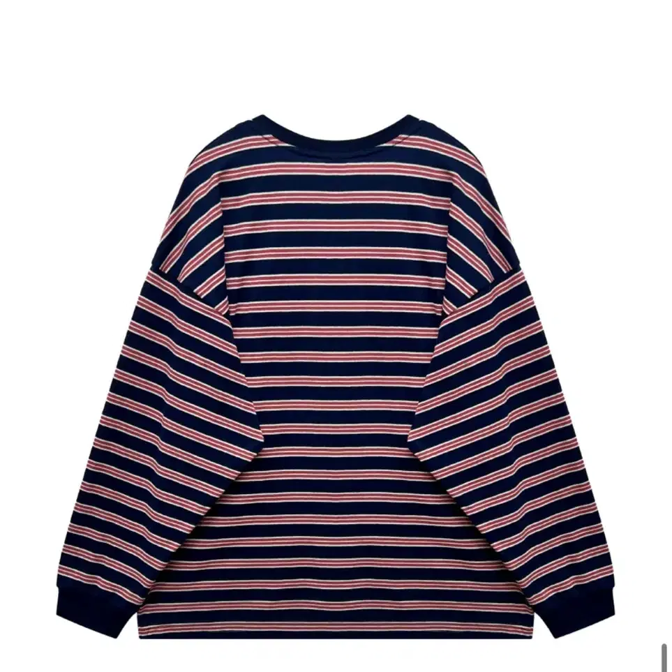 아리 JERRY STRIPE OVERFIT LONG SLEEVE T