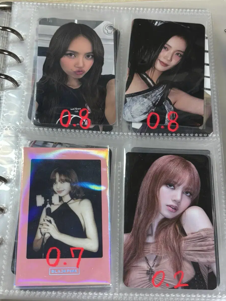 (source) black pink photocard (first-come, first-served posterdom)