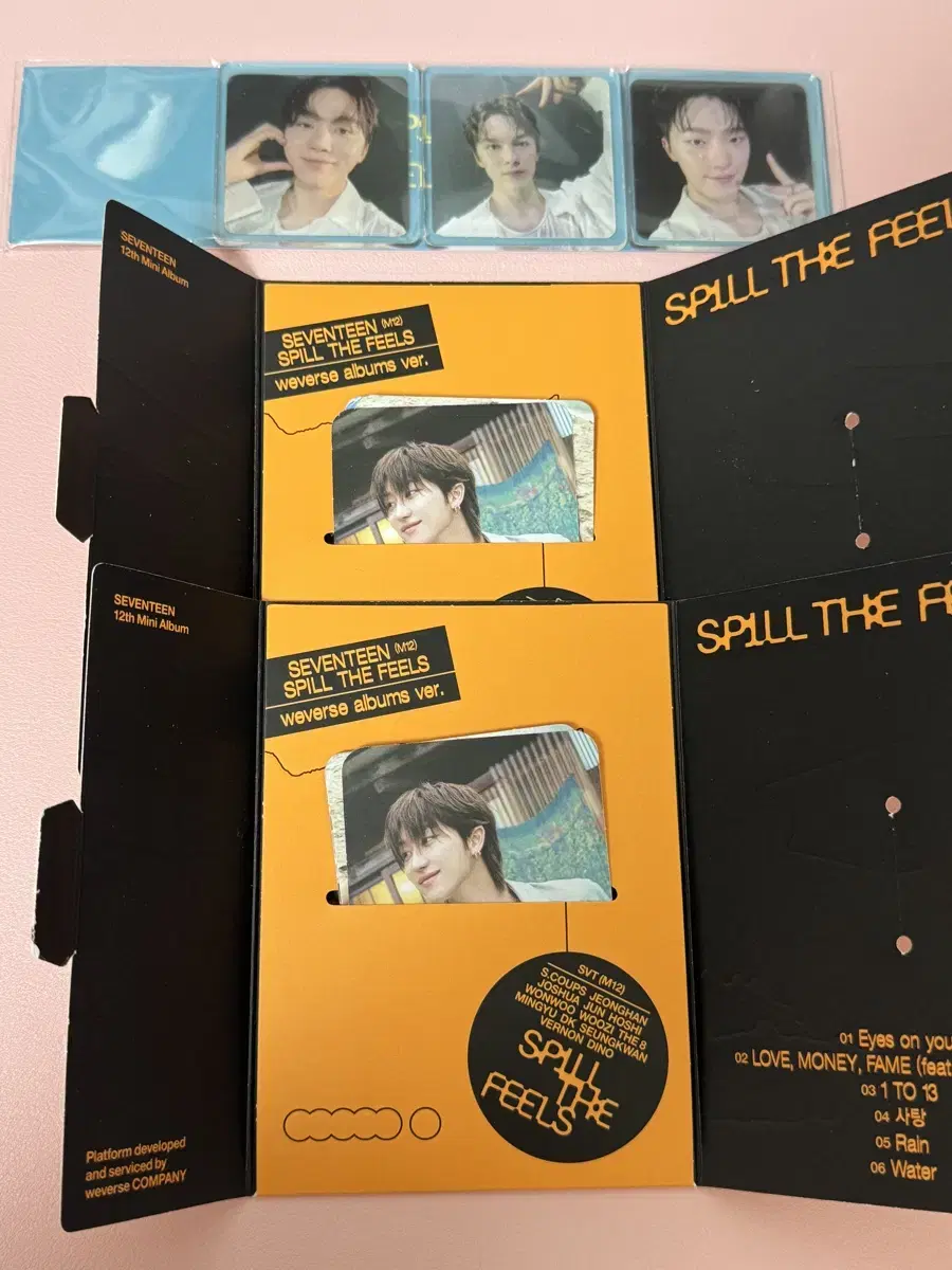 Seventeen Spill the Fields weverse version the8 pre-order benefit magnet transfer