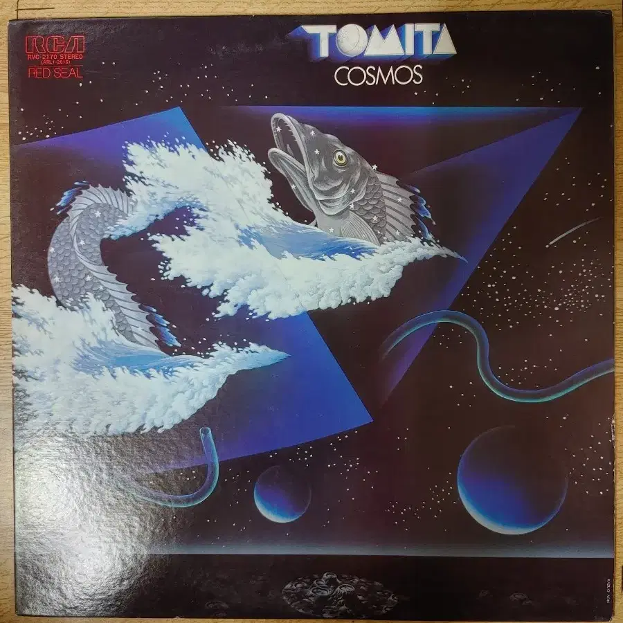 TOMITA COMOS 음반 (LP 턴테이블 오디오 앰프