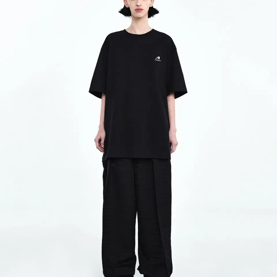 Ader Error A Peec Logo T-Shirt Noir