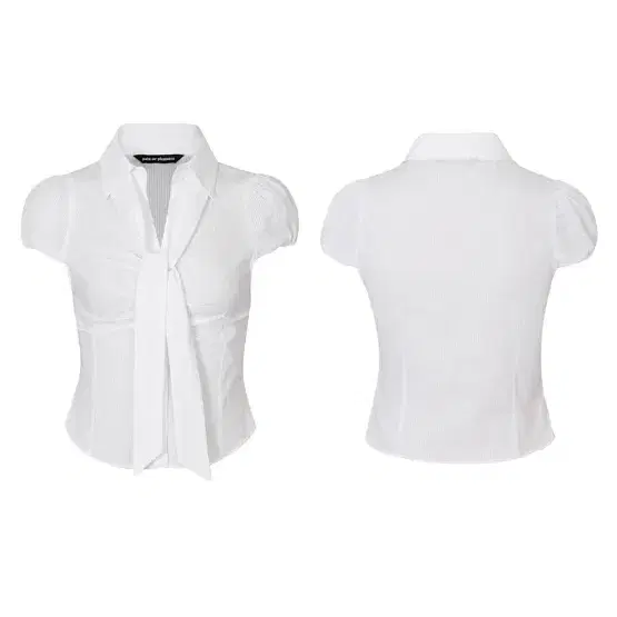 페인오어플레져 JADE SCARF SHIRT white M 개봉 새제품