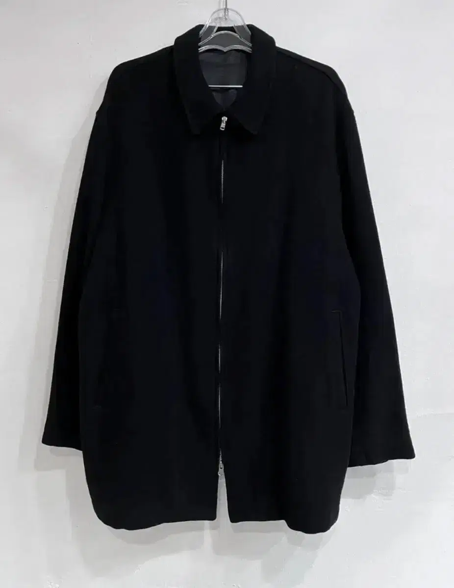 [4] Yohji Yamamoto Ys for man zip-up wool coat