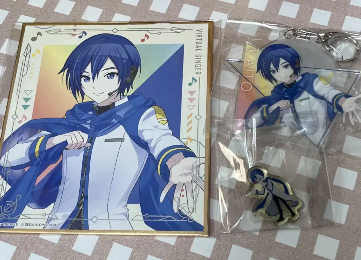 Kaito Kuji colored paper acrylic + pin set