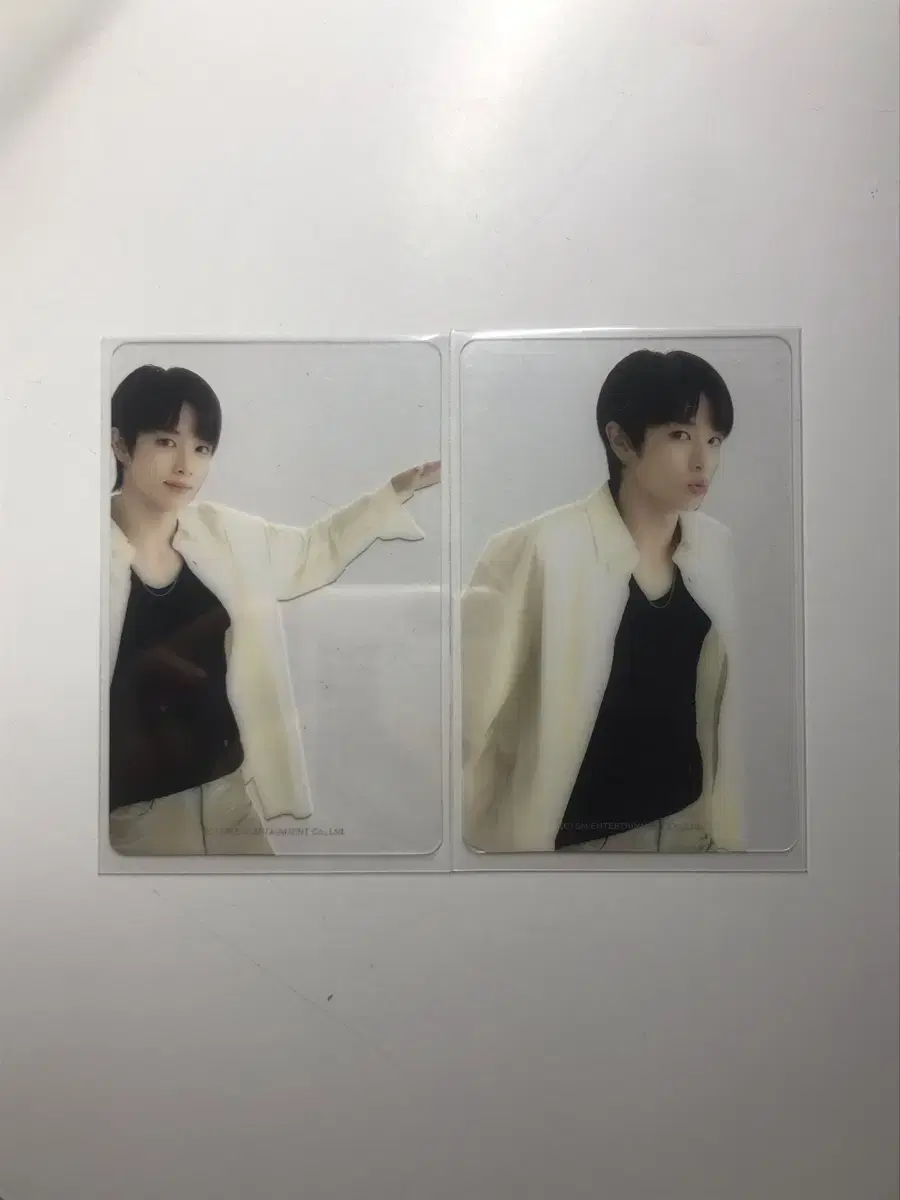 riize sungchan 2024 season's greetings transparent photocard wts