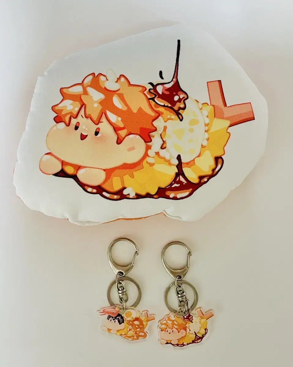 Haikyuu Unofficial Kagehina Shrimp Tempura keyring & doll in bulk