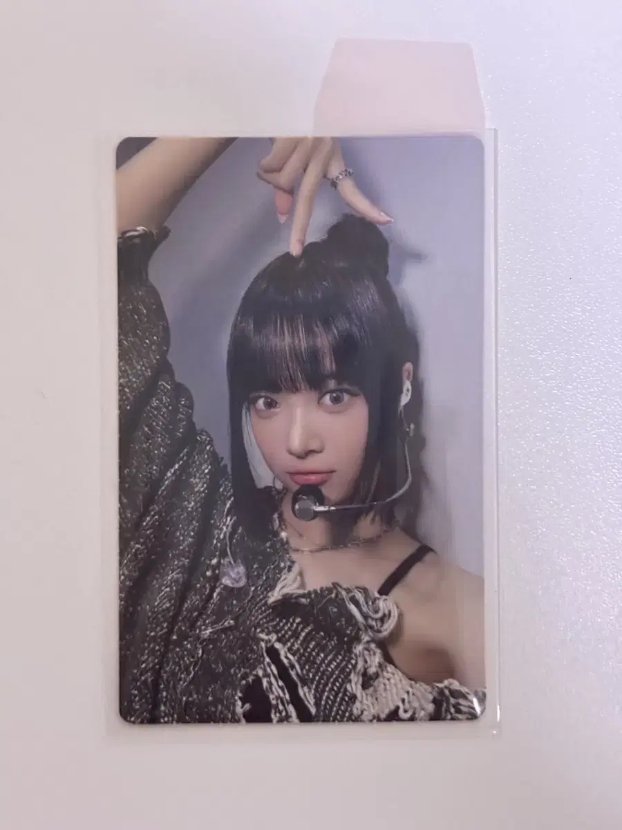 le sserafim hong eunchae unforgiven unforgiven soundwave ld photocard