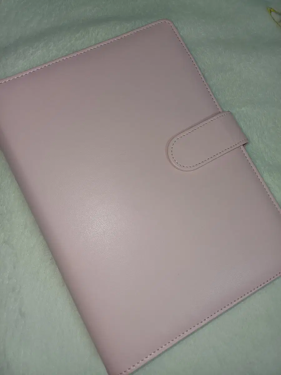 A5 미뉴잇 마카롱 binder 핑크색 wts 급처 속포아님