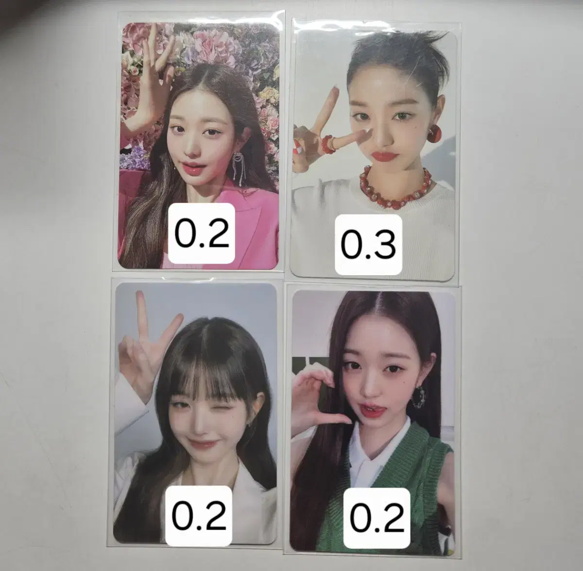 Jang Wonyoung Photocard photocard ive Love Dive Innisfree Jewel Alpo AlbumPhotocard