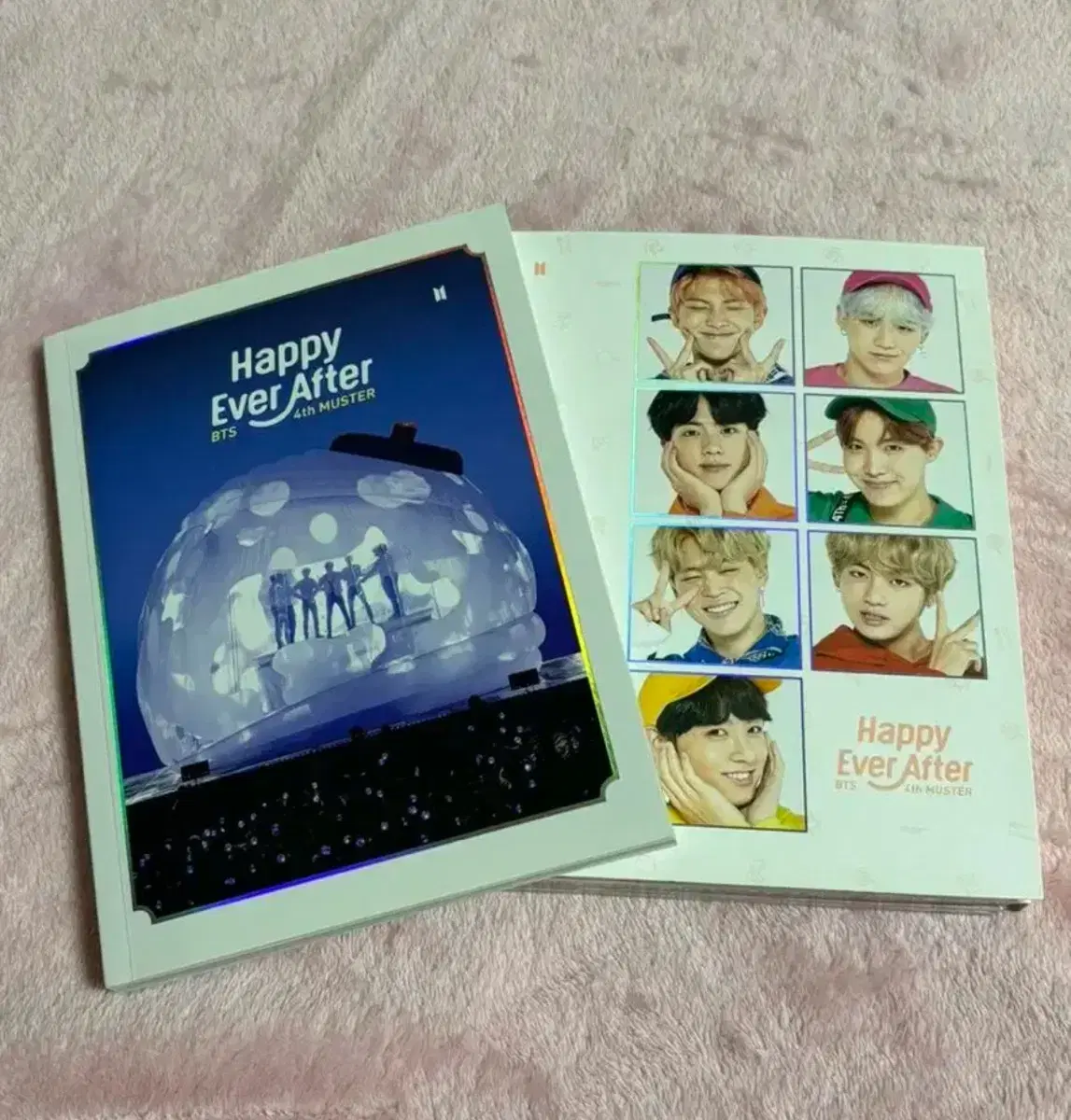 방탄소년단 bts 4기 머스터 dvd 포카 제외 풀셋 정국 태형 포카