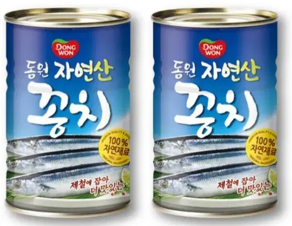 동원100%자연산꽁치400GX2개+자연산김치찌개꽁치300GX2개