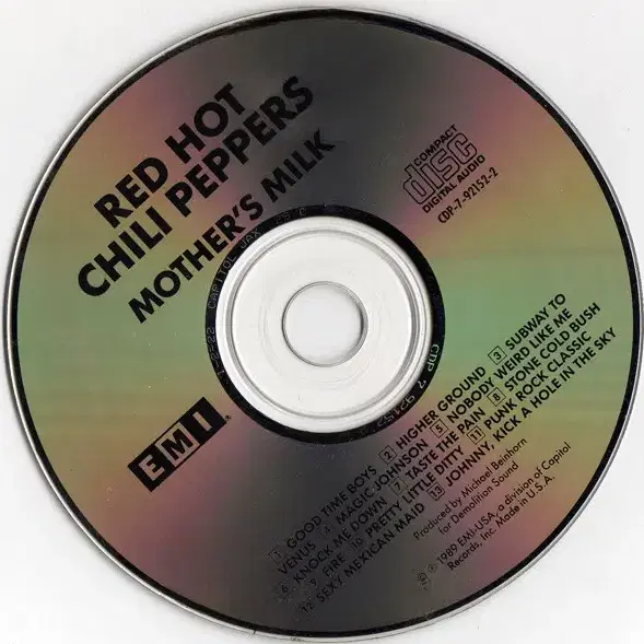 RHCP - Mother's Milk (CD) 미국반 초판 NM-