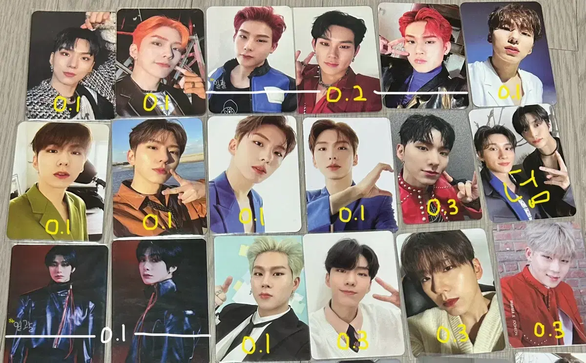 Monsta x photocard wts jooheon kihyun shownu hyungwon minhyuk Fungi in bulk