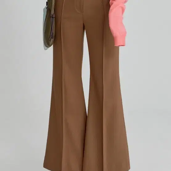 RECTO FLARED TROUSERS (CAMEL) 렉토