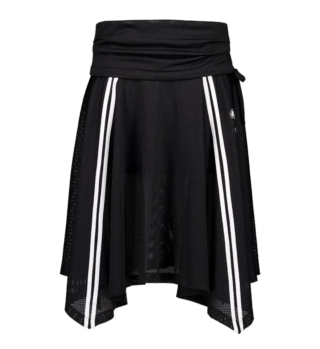 셋업이엑스이 스커트 33 SPORTY SKIRT BLACK