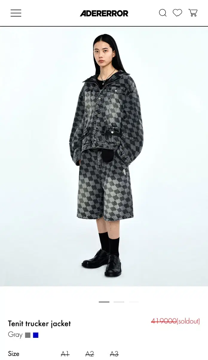 (A3/A4) 아더에러 TENIT JACKET, SHORTS