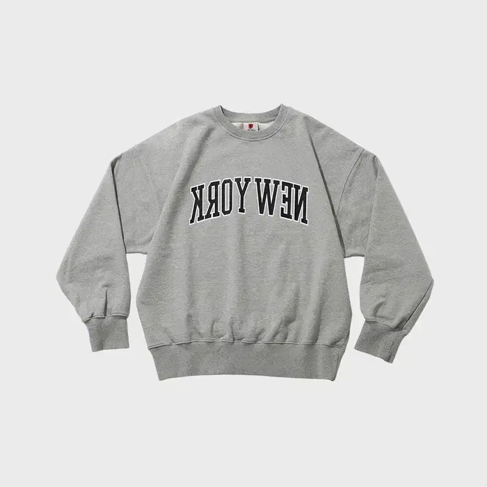 Deuterot DTR1974 90s Y.N. Sweatshirt Melange Gray (M)