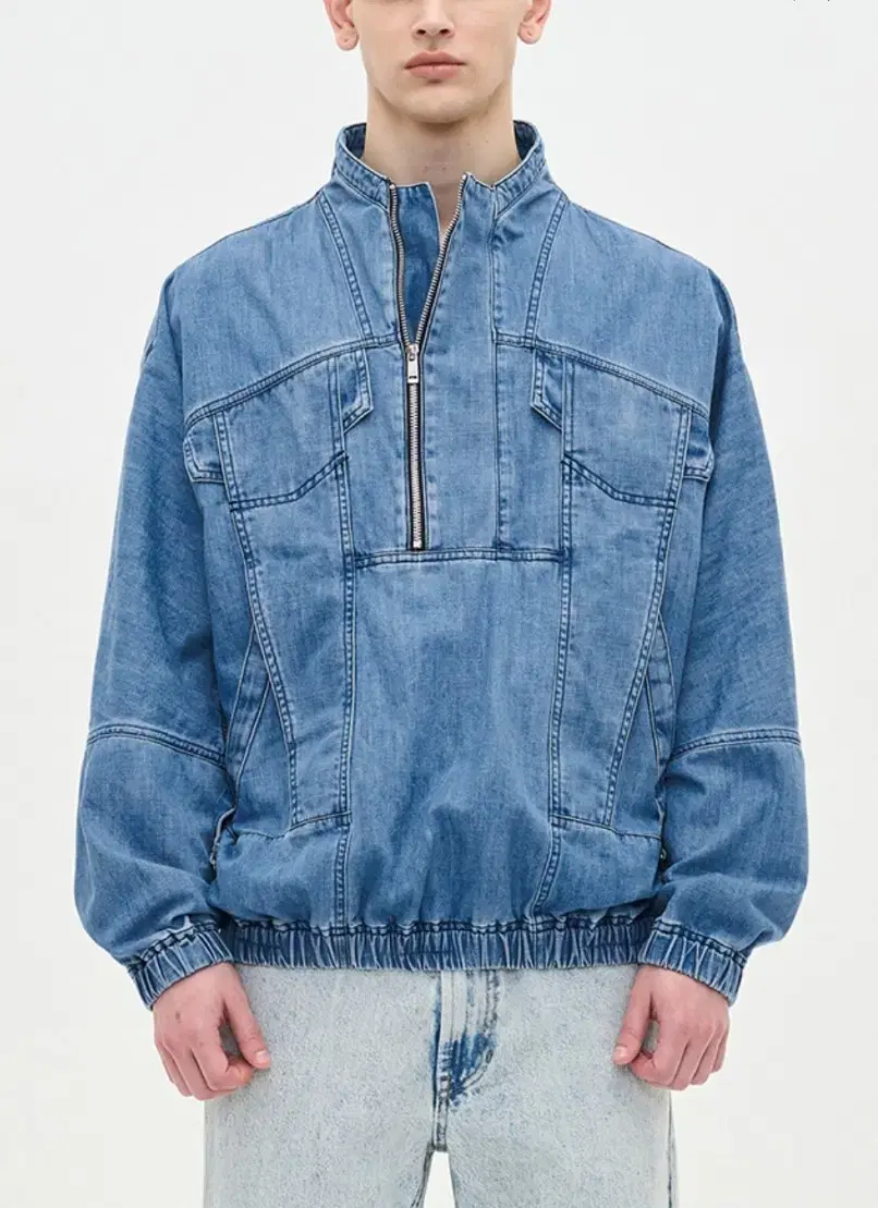 [Systemhomme] Utility Denim Anorak