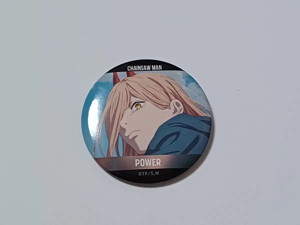 Chainsaw Man Power Can Badge