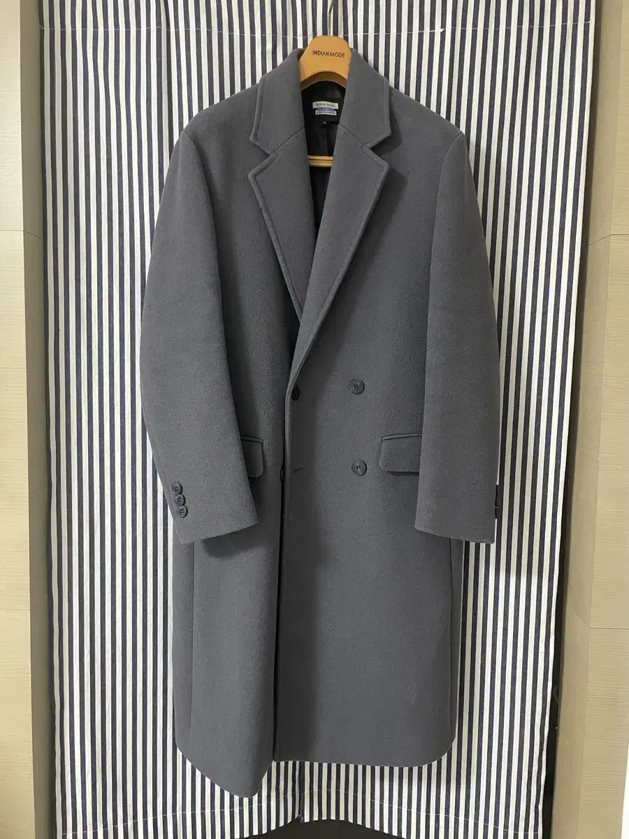 Burberry Seoul Semi Overcoat Gray