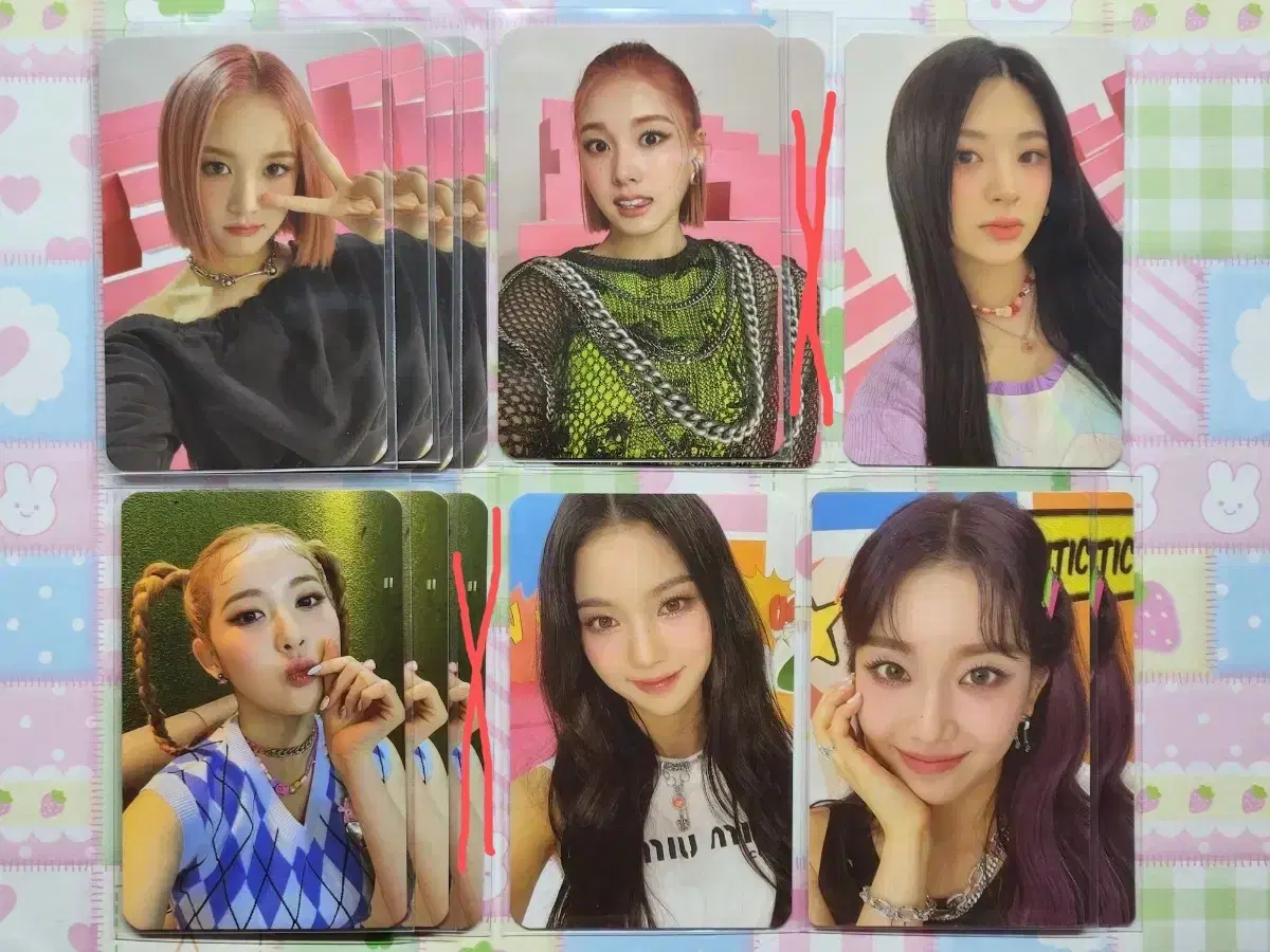 Stayc Steadom Acep album photocard seeun isa sumin yoon Jaei Sieun