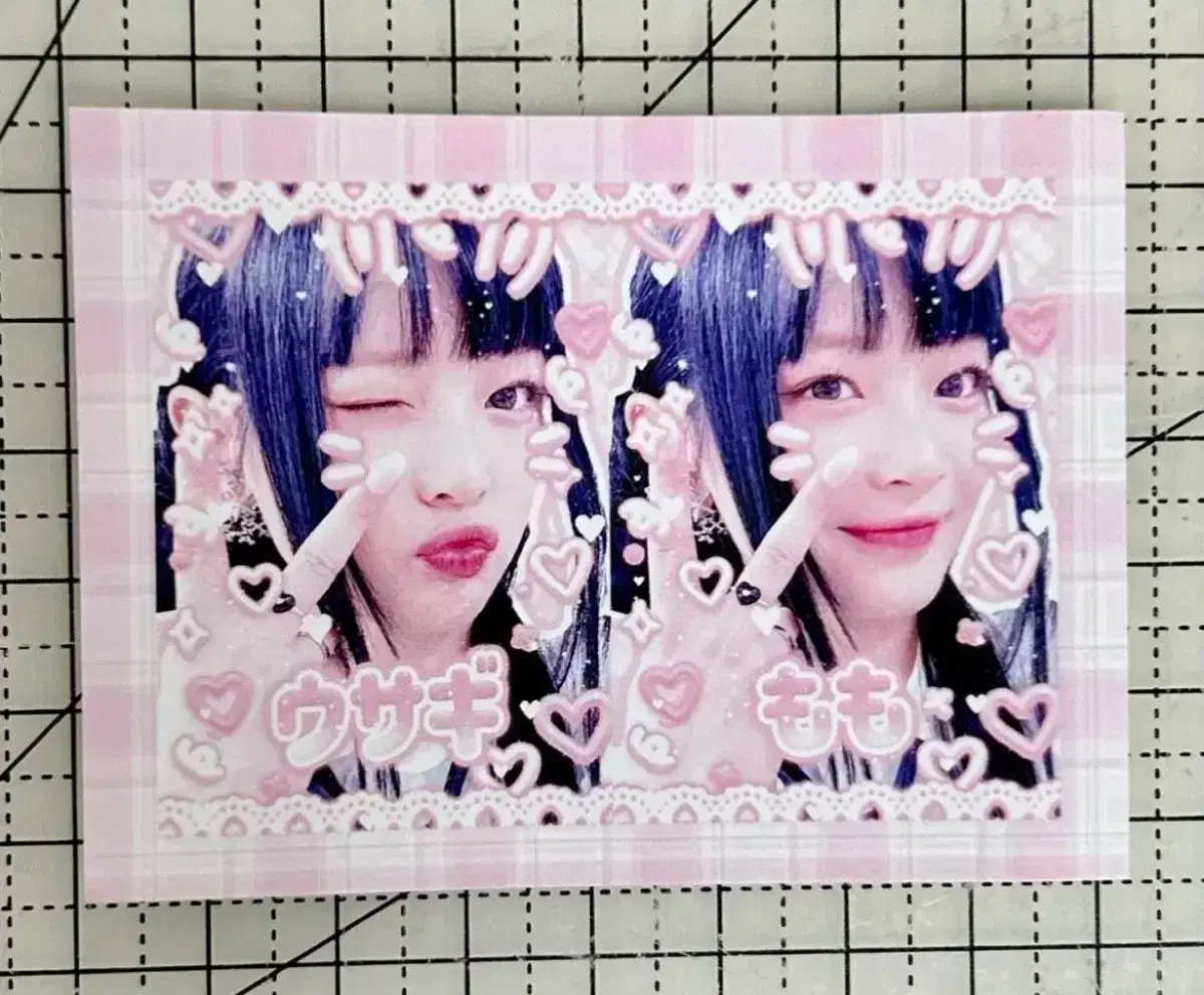 new jeans hanni doocut purikura bulk transfer unofficial goods