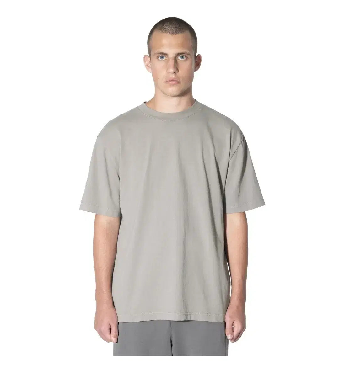 E.JI Gap Short Sleeve Light Gray M