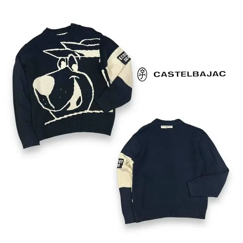 90s Castelbajac x Warner Bros Scroll Knit S03719