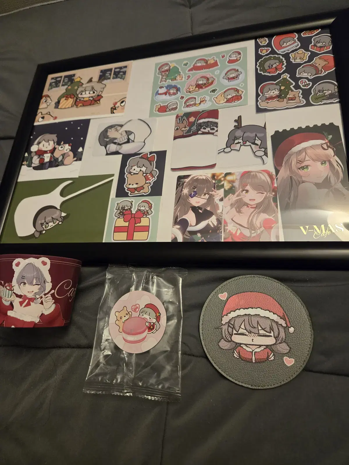 We sell all of our V-mas Chan Cafe merchandise at bulk.