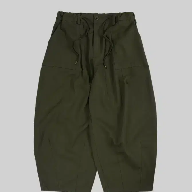 프리즘웍스 TWILL BALLOON PANTS _ OLIVE