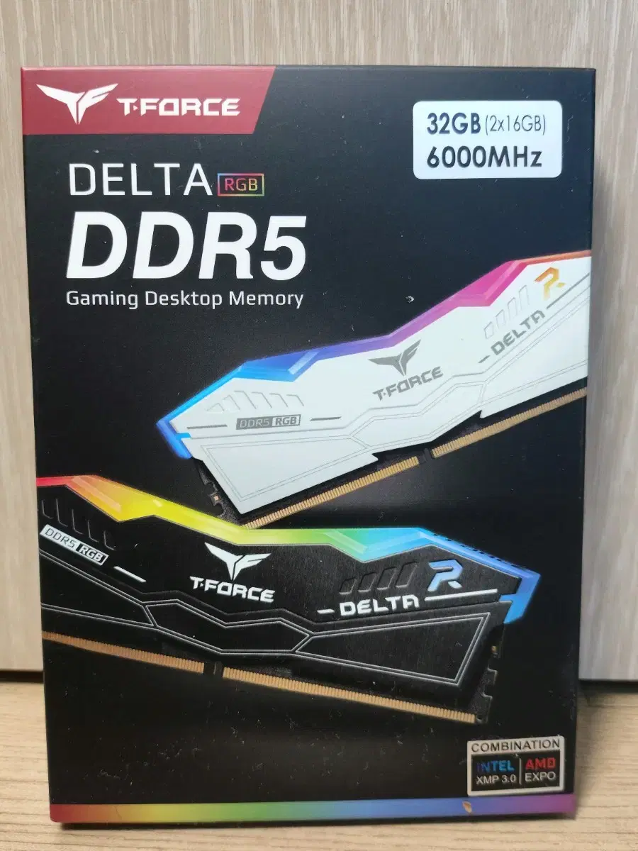 팀그룹 T-Force DDR5-6000 32GB(16GB*2) 화이트