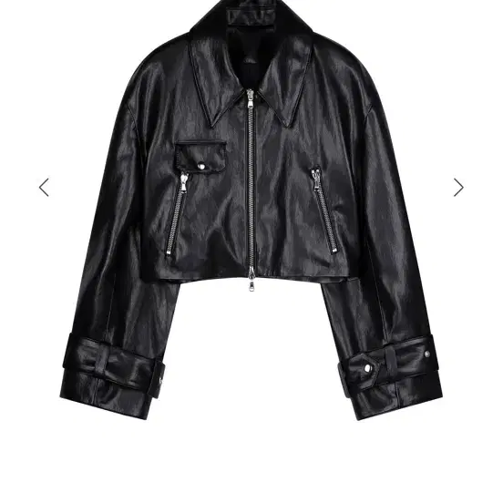 whowhatwear Cropped faux leather jacket