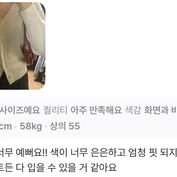 미뉴에트 니트가디건 가내스라 어텀 쇼퍼랜드제이엘프 에드모어 어베인 크렘므