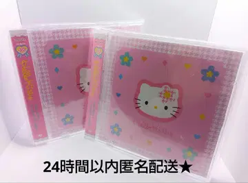 산리오 키티카오하나 Y2K 디자인 CD풍 메모지 2장 세트