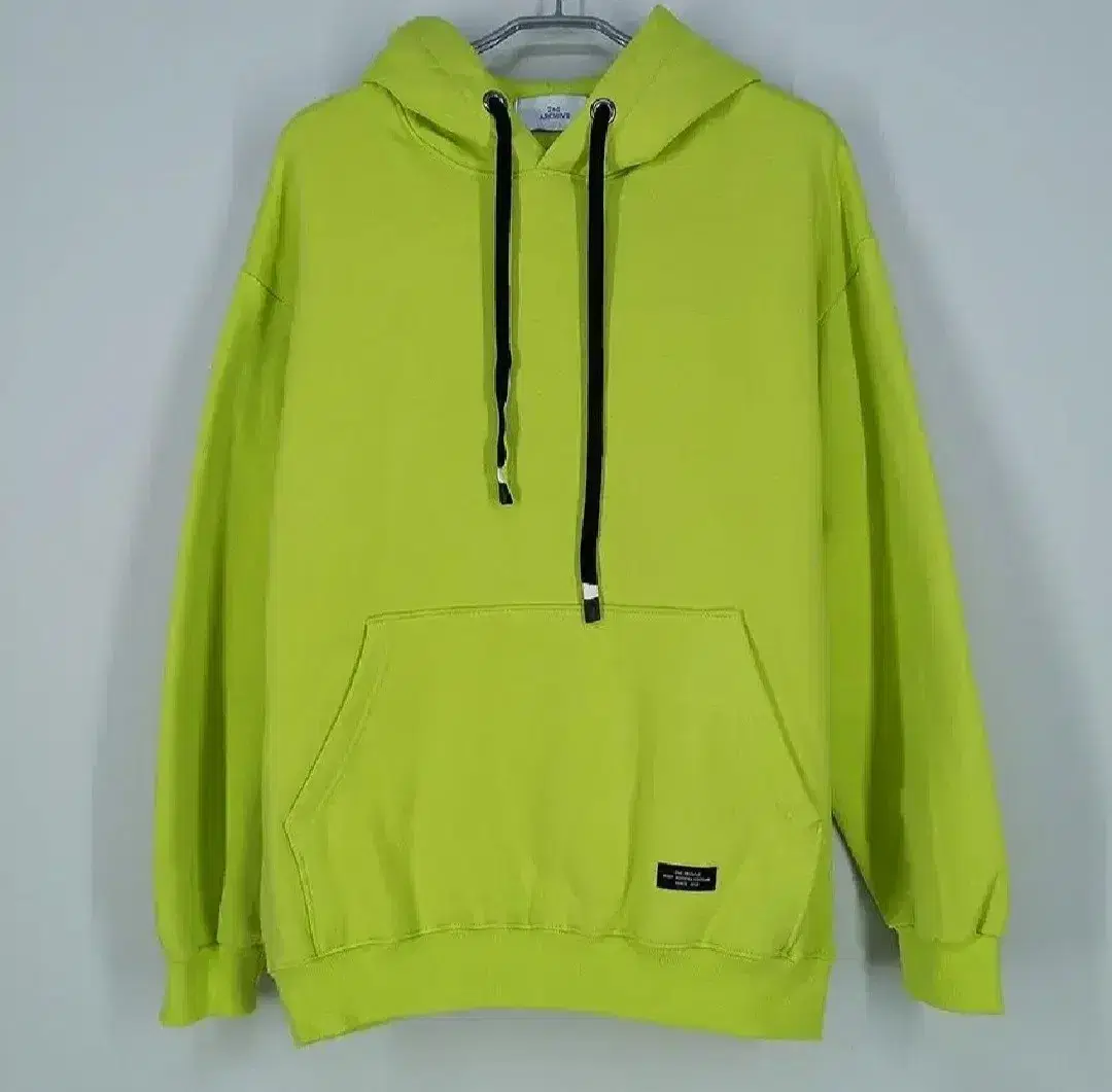 Second Archive Neon Fluorescent Brushed Brushed Hoodie