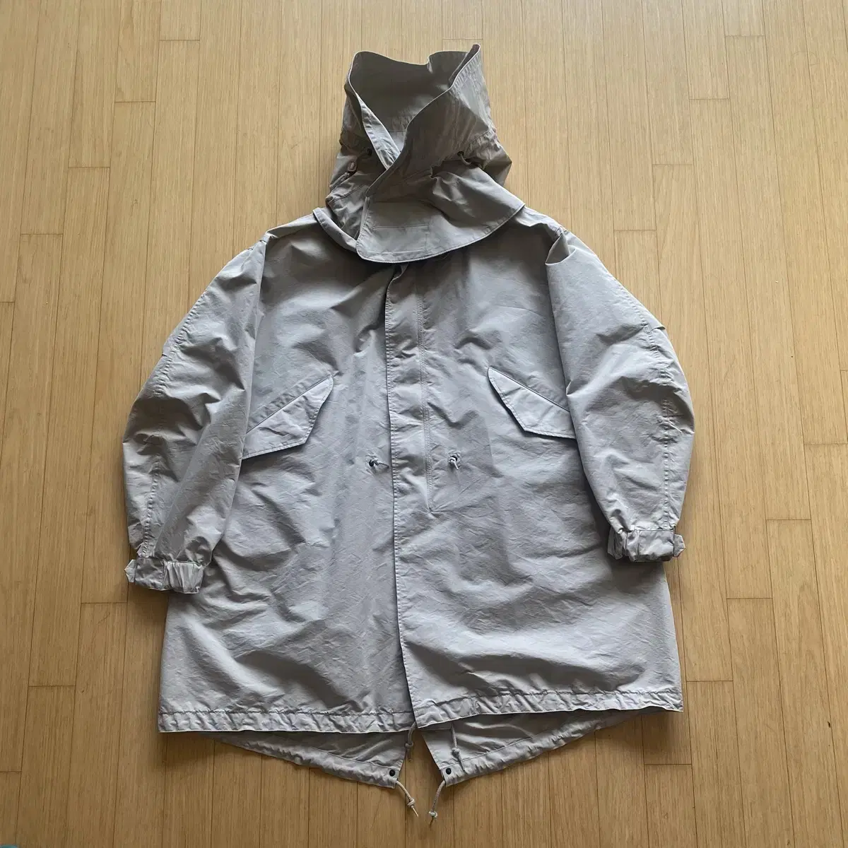 kaptain sunshine mill coat taupe