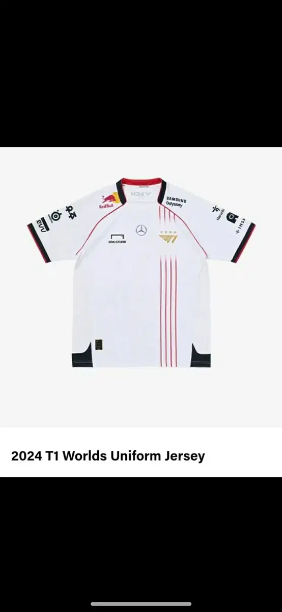 T1 Worlds Home Shirt Zeus L