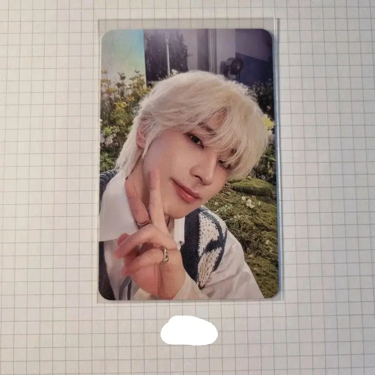 Disman Blonde wonwoo photocard