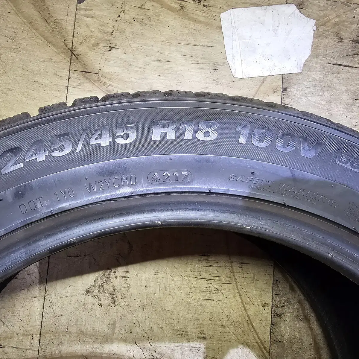 245/45R18, 275/40R18 윈터(스노우) 타이어 4본