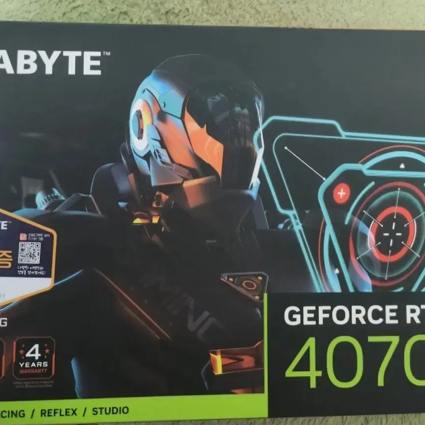 그래픽카드 RTX 4070 12gb 중고