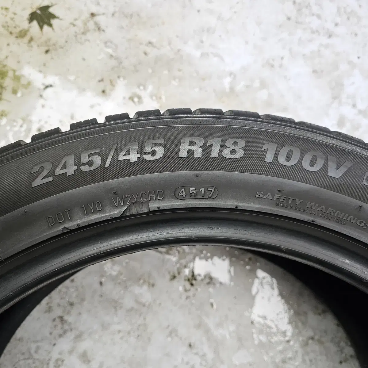 245/45R18, 275/40R18 윈터(스노우) 타이어 4본