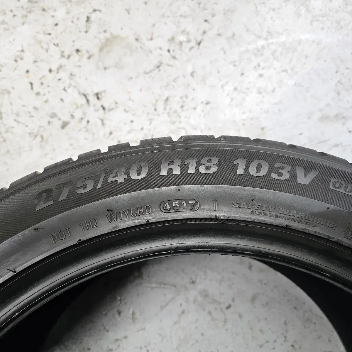 245/45R18, 275/40R18 윈터(스노우) 타이어 4본