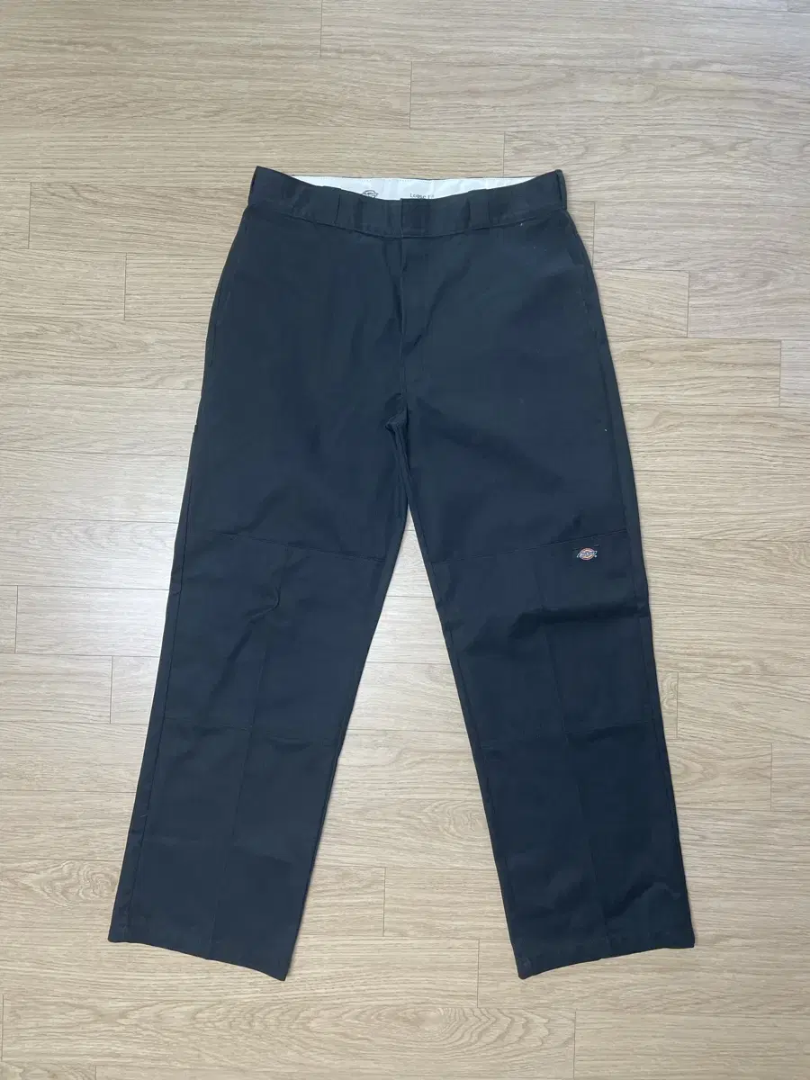 Dickies Double Knee Pants Black