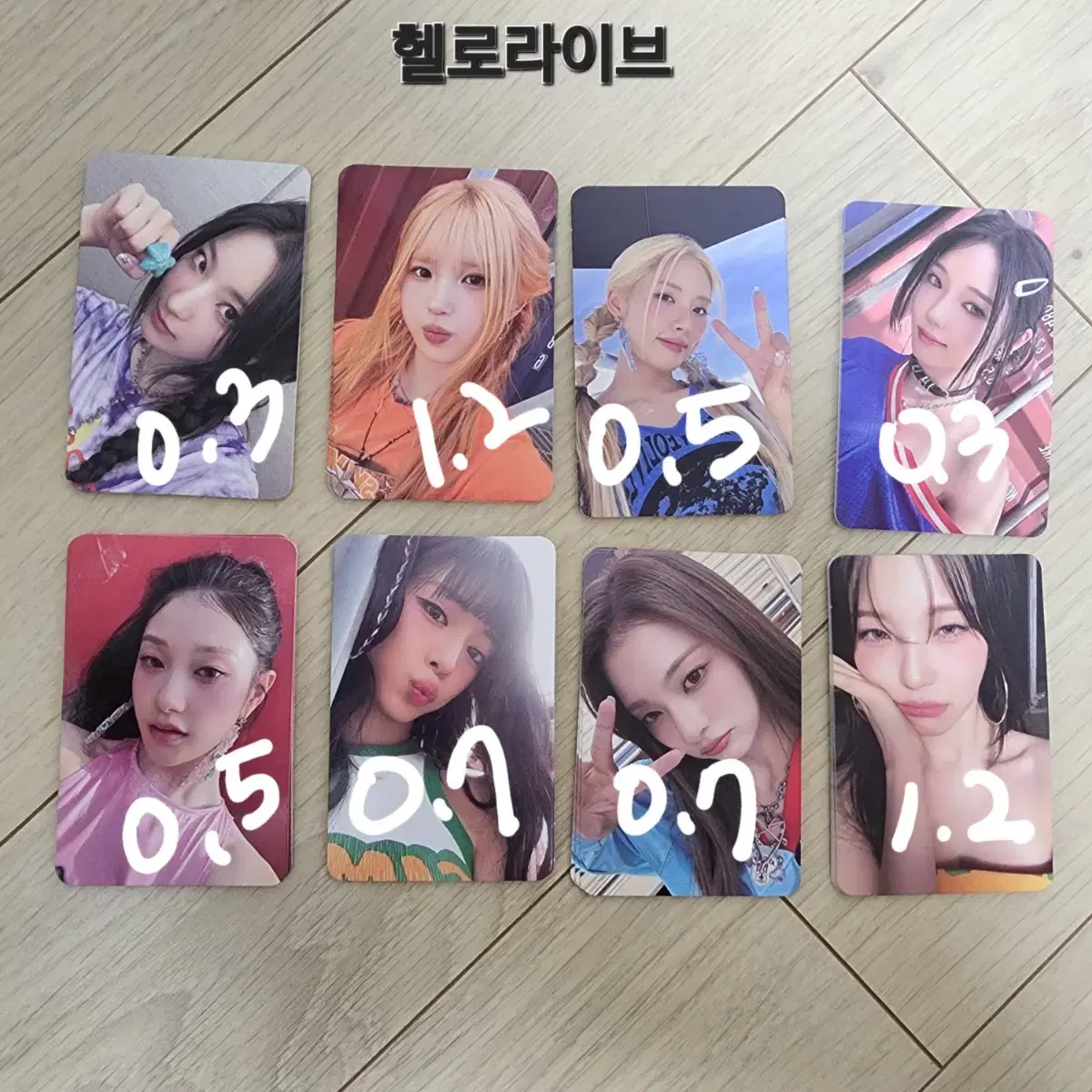 Fromis 9 Supersonic Hello Live 2nd Unreleased Photocard