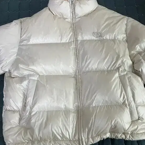 스컬프터 패딩 Cropped Puffer Down Pearl