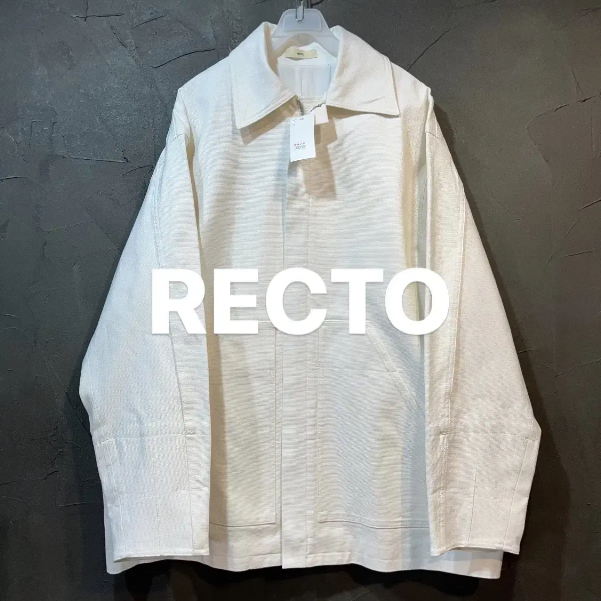 [S] RECTO Recto Canvas Jacket