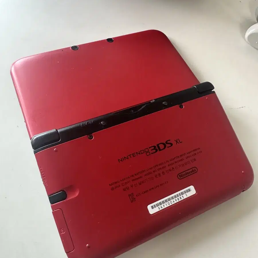 사촌동생이 놓고간 닌텐도 3ds xl 플레이시간 약12시간