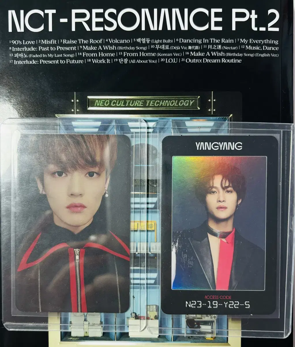 NCT 2020 chenle Yang Yung Resonance Part 2 photocard WTS