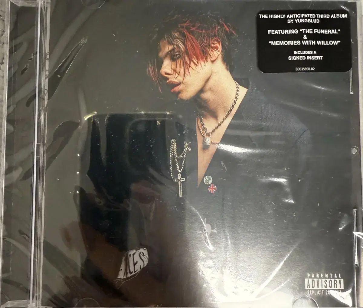 딱 한장 영블러드 싸인반 yungblud cd 미개봉